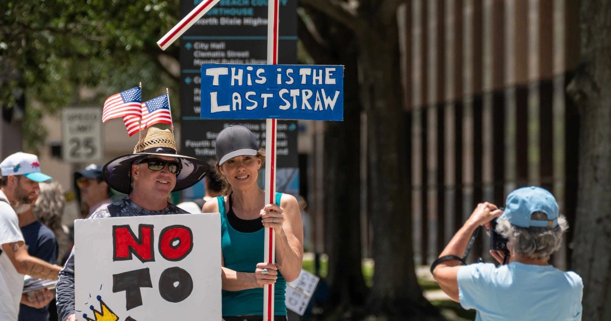 Protests Against Trump in America on 'No Kings' Day