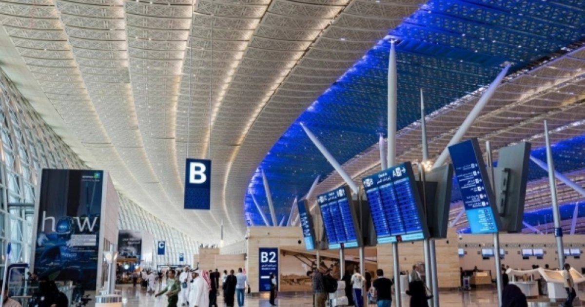 زيادة حركة المسافرين عبر مطارات السعودية في 2025
