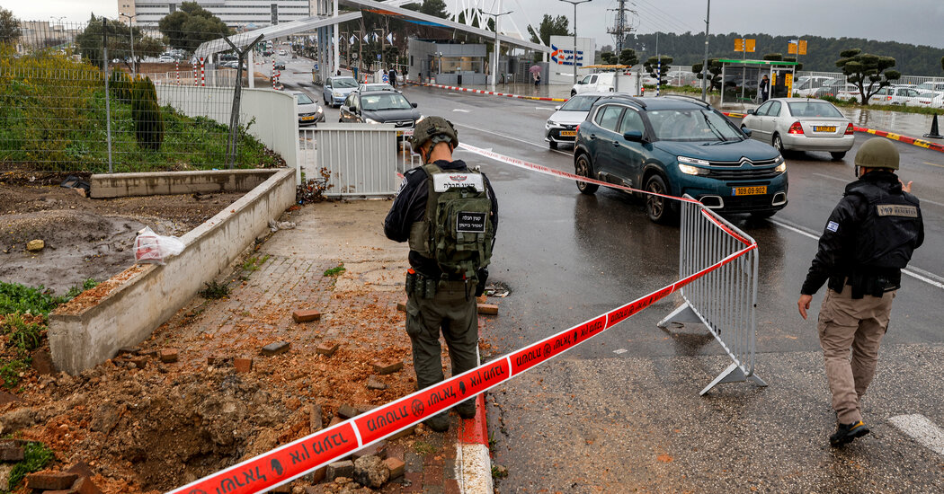 إصابة شخص في هجوم صاروخي من لبنان على إسرائيل