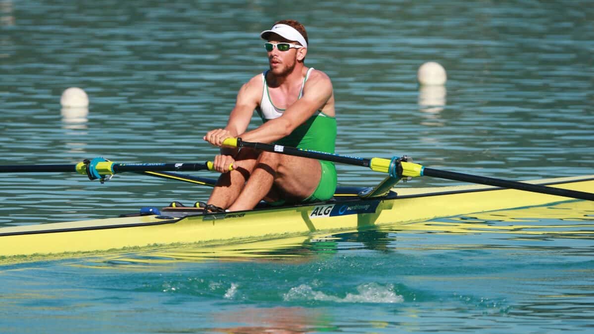 Sieg von Sharif Al-Qamati im Arabischen Ruderverband