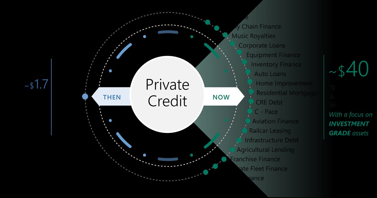 صناعة الائتمان الخاص والتوريق في الأسواق المالية