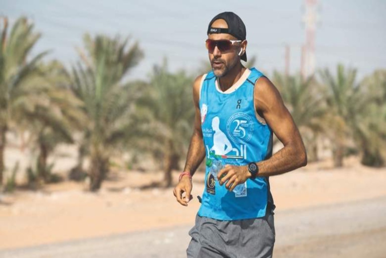 مقيم في أبوظبي يحطم رقم غينيس في ماراثون لندن
