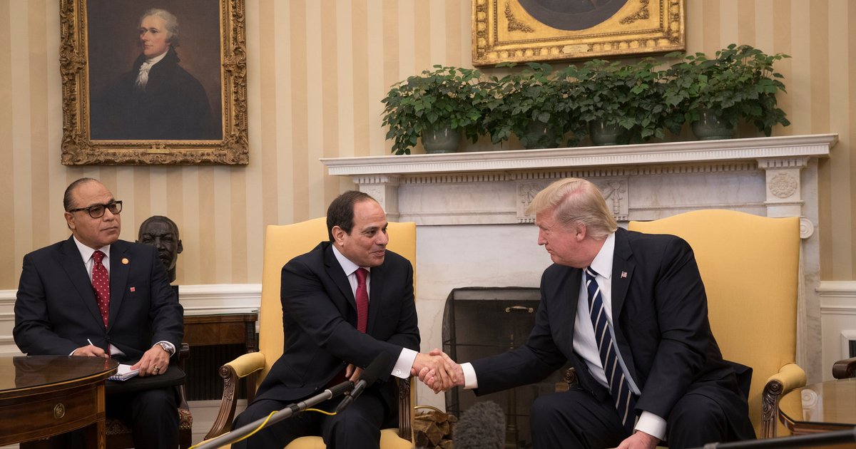 Sisi: Trump kann Krieg in der Region stoppen