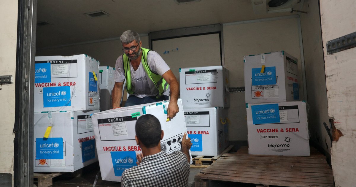 حملة التطعيم الاستدراكية الثالثة في غزة لحماية الأطفال