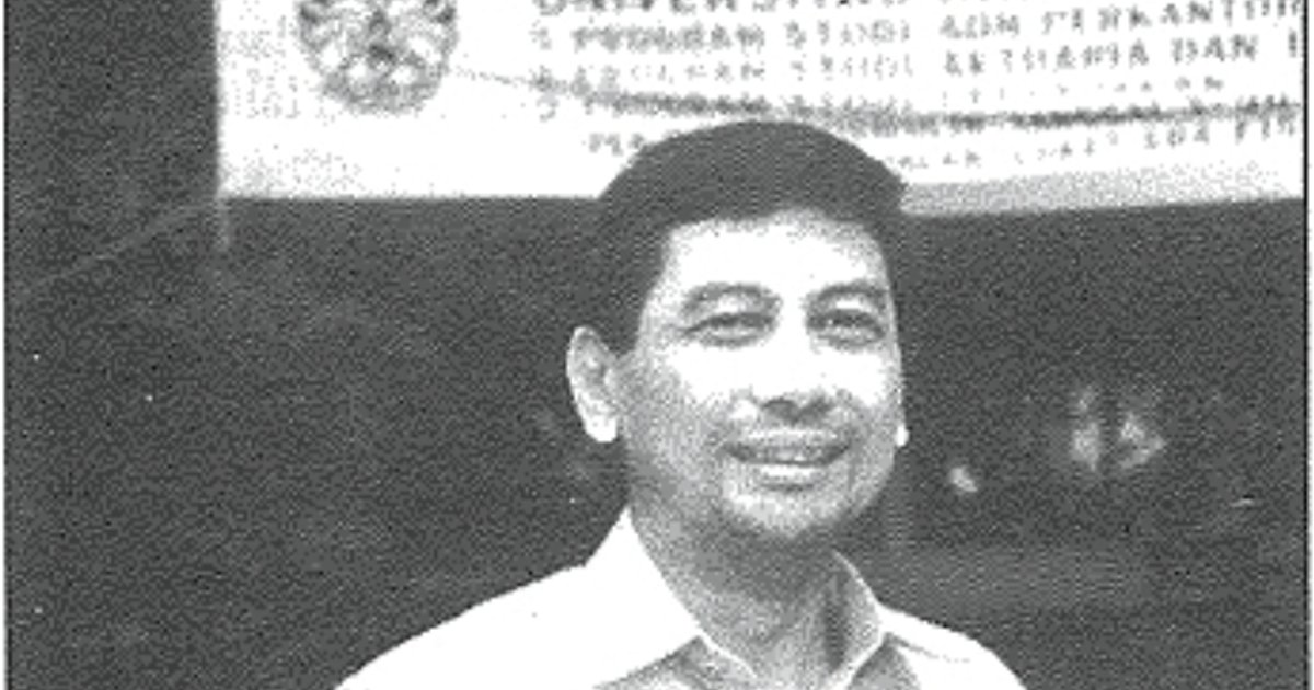 Mourn the Passing of Former Indonesian Defense Minister