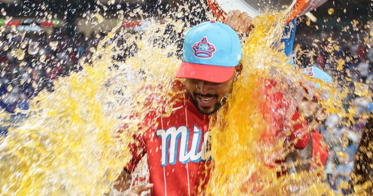 Alcantara réalise son premier match complet en MLB