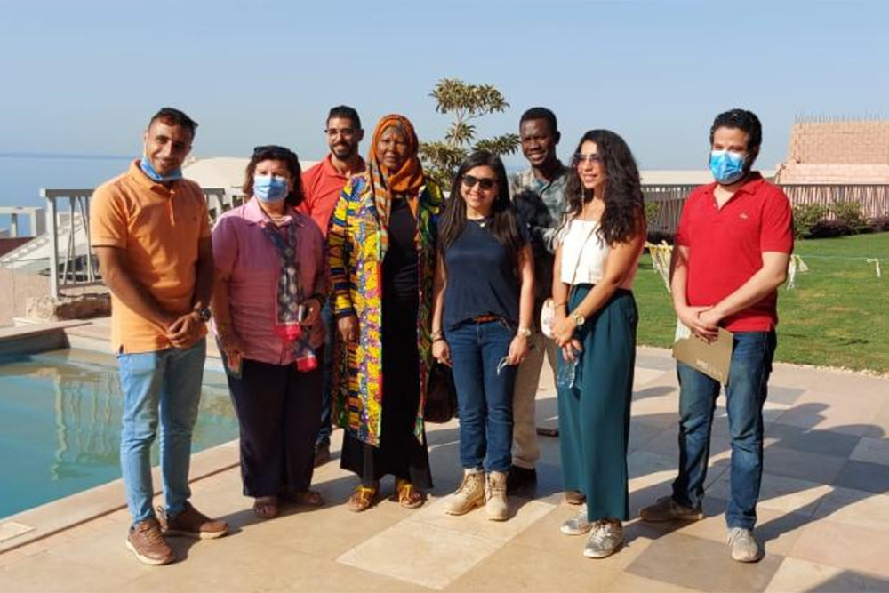 استقبال وفد Positive Technologies في القومي للاتصالات