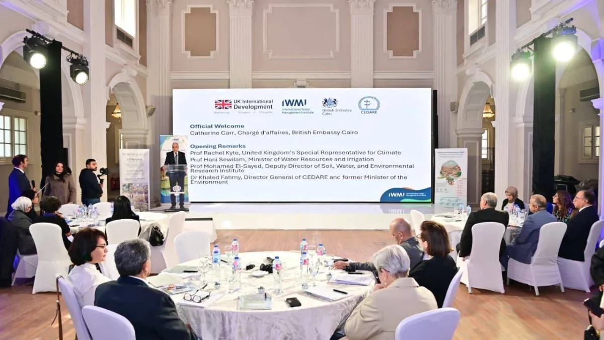 Alerte sur la rareté de l'eau en Égypte