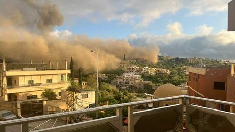 تفجير إسرائيلي في القنطرة اللبنانية