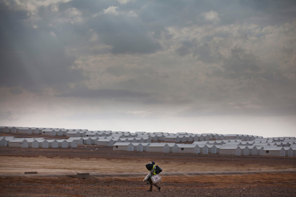 Finanzkrise im Camp Azraq: 34.000 Flüchtlinge in Gefahr