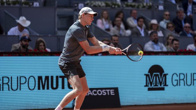 سينر يتأهل إلى ربع نهائي بطولة مدريد للتنس