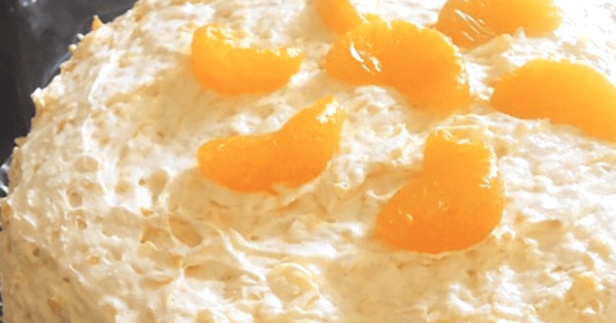 طريقة عمل كيكة جوز الهند بالبرتقال والكراميل