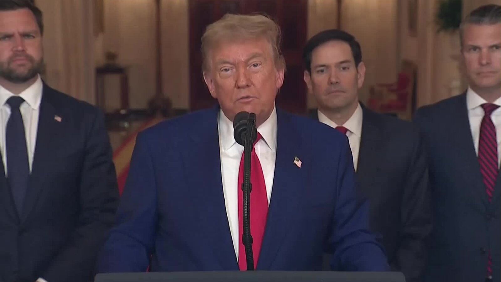 Trump erklärt Nähe zum Ende der iranischen Bedrohung