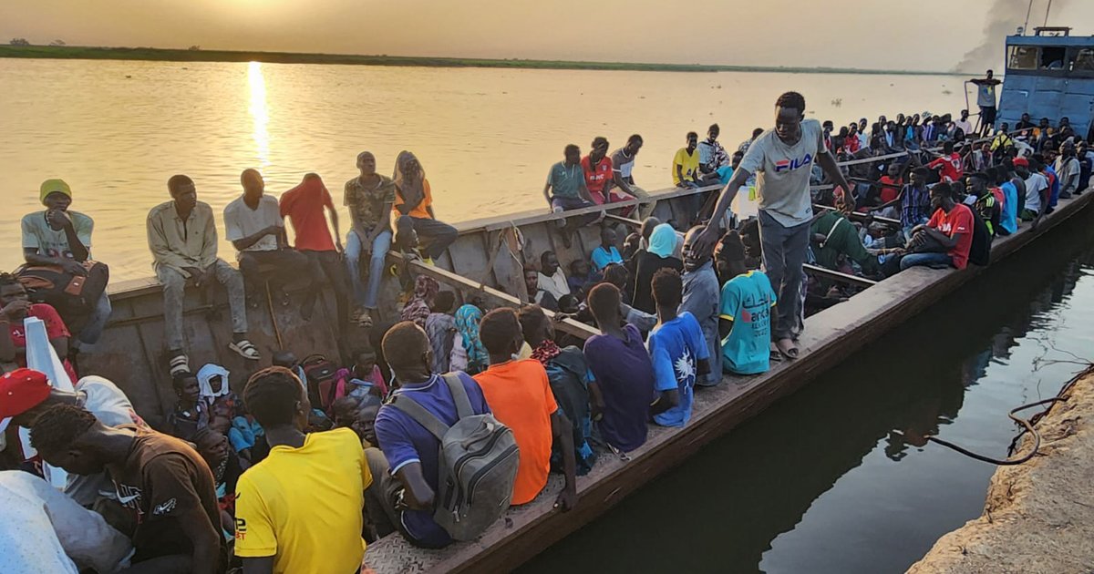 Retour volontaire des Soudanais d'Égypte vers leur pays