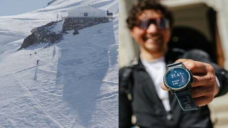 تحطيم الرقم القياسي في تسلق مون بلان