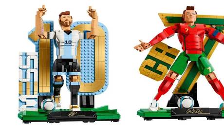 Lego bringt neue Produktreihe mit Ronaldo und Messi heraus