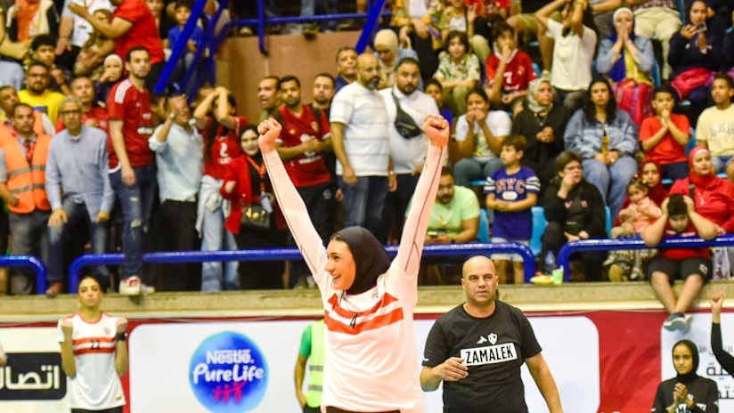 Réunion pour la Coupe d'Afrique de volleyball féminin