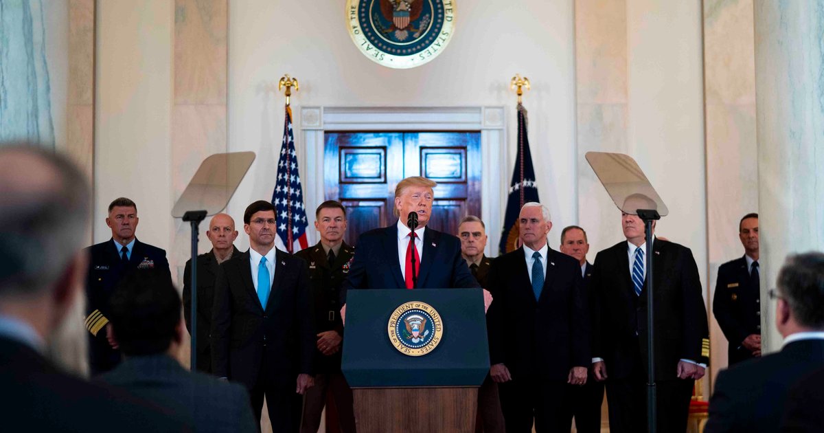 Trump asserts Iran's defeat doesn't mean end of military operations