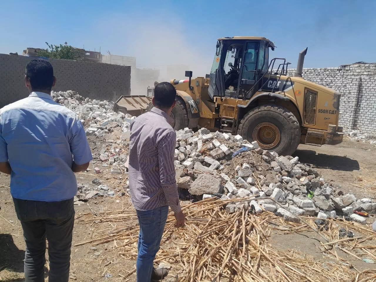 جهود إزالة التعديات على الأراضي الزراعية في عيد الأضحى
