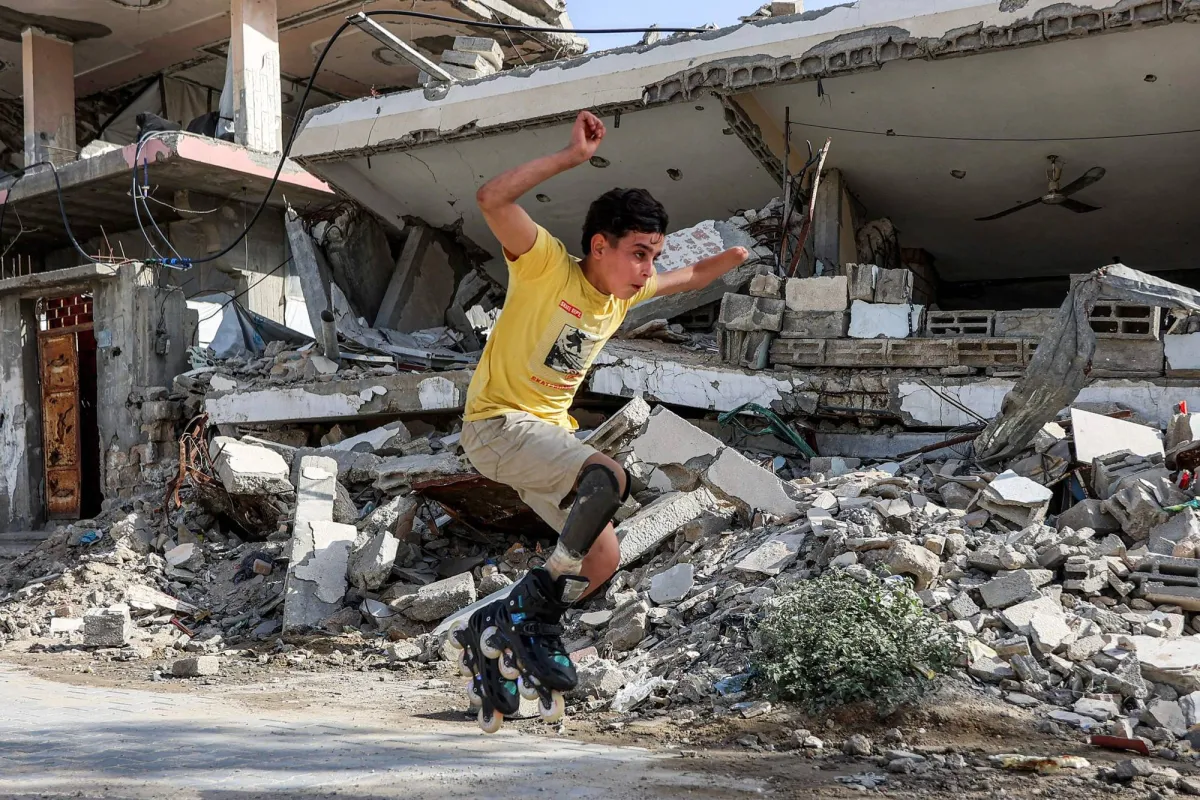 العصابات المسلحة تجبر الفلسطينيين على النزوح من غزة