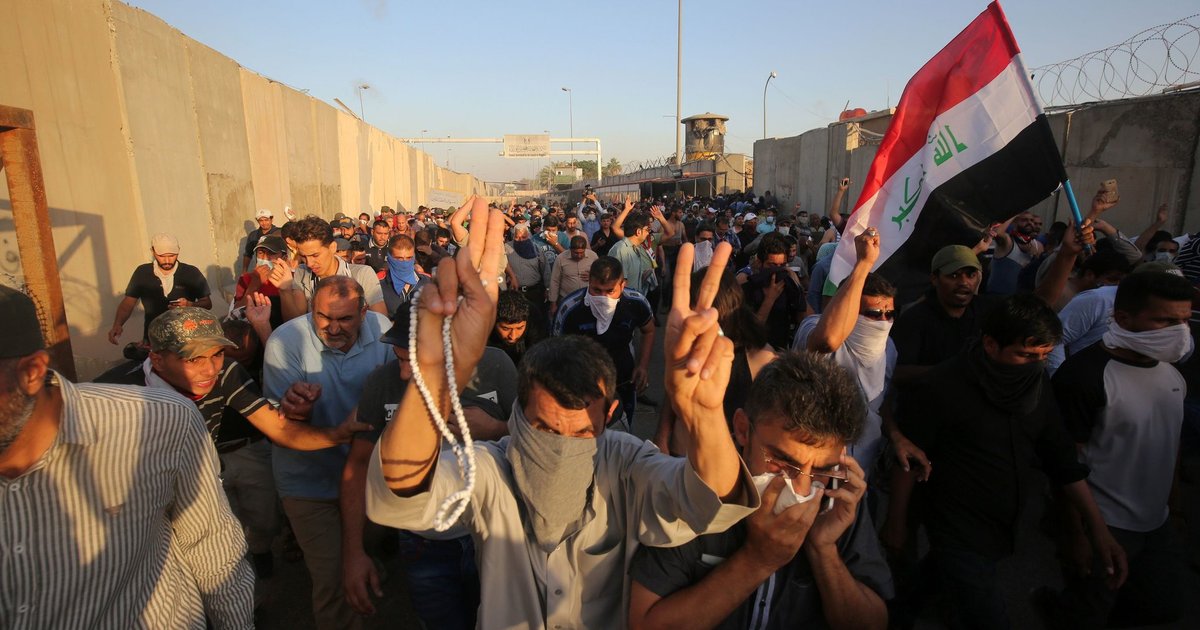 إطلاق نار على طائرة مسيرة فوق المنطقة الخضراء في بغداد