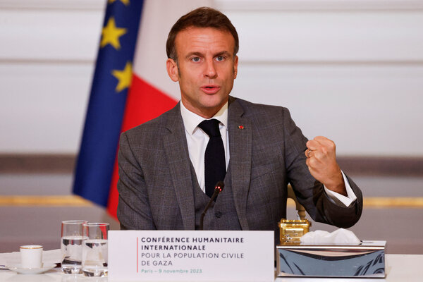 Macron fordert Waffenstillstand im Nahen Osten