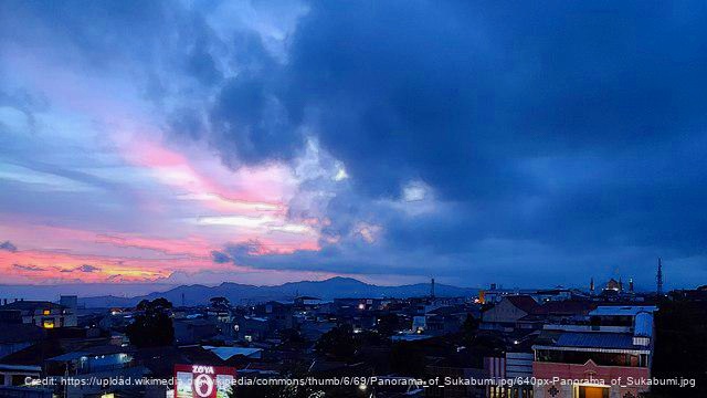 تقسيم محافظة سوكابومي الشمالية في إندونيسيا