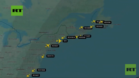 USA Luftbrücke im Nahen Osten verstärkt militärische Präsenz