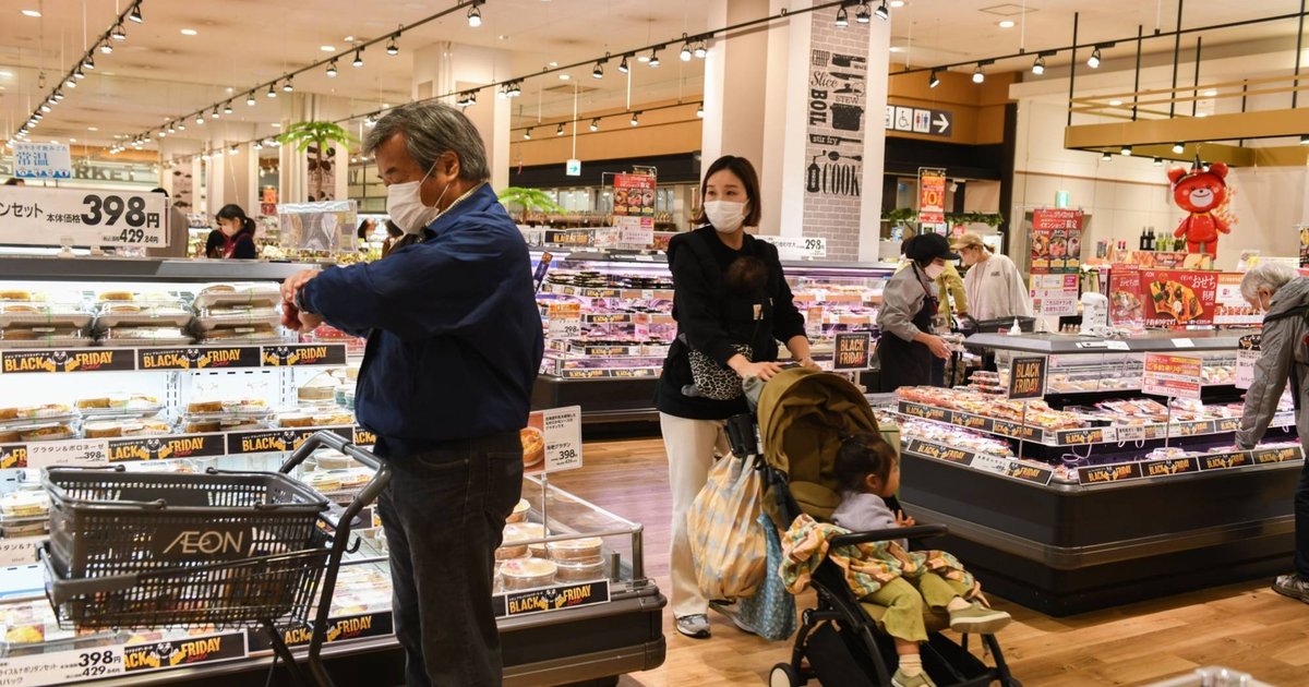 Verbraucherpreise in Tokio unter Ziel der Zentralbank
