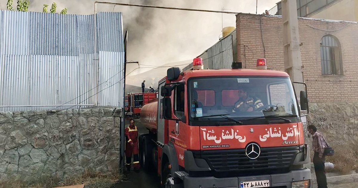 انفجارات في مجمع عسلوية للبتروكيماويات في إيران