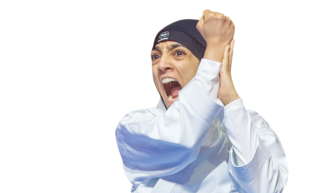 استقبال نائب أمير المدينة للاعب الكاراتيه إبراهيم العمري