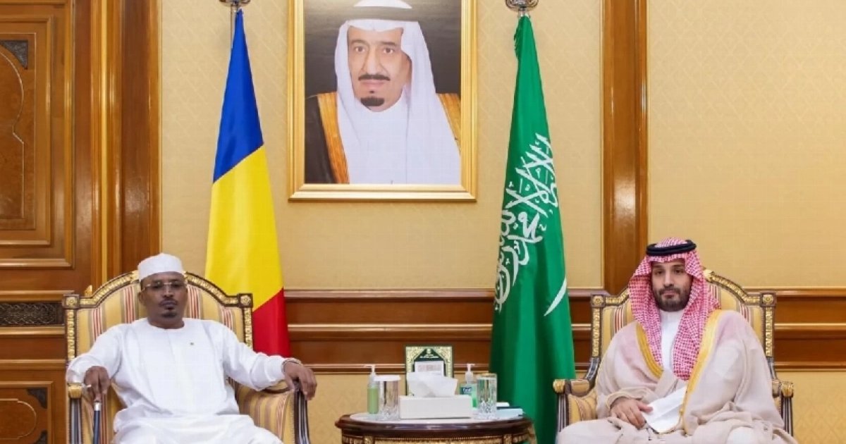 اجتماع ولي العهد السعودي ورئيس تشاد لتعزيز التعاون