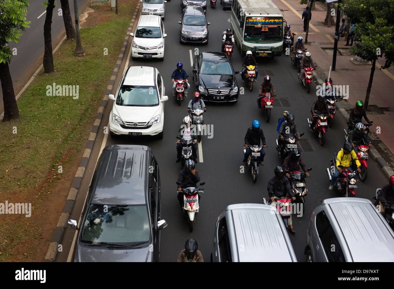 Traffic Report on Jakarta After Weekend