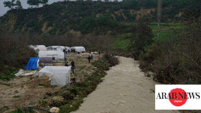 سيول إدلب تغمر المنازل والأراضي الزراعية